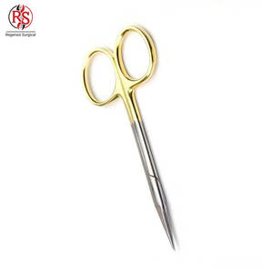 Ciseaux à iris de qualité médicale en acier inoxydable, ciseaux à iris tranchants pour la chirurgie et la clinique - Product Image 4