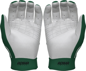 ถุงมือตีเบสบอลหนัง Adiha Impex สีขาว ปิดด้วยแถบตีนตุ๊กแก สำหรับผู้ใหญ่ ทั้งชายและหญิง ใช้ฝึกซ้อม ปรับแต่งได้ ทนทาน - Product Image 2