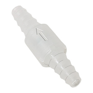 Vannes anti-retour avec entrée/sortie coniques et flèche directionnelle pour liquides alimentaires et chimiques par Burkle GmbH - Product Image 1