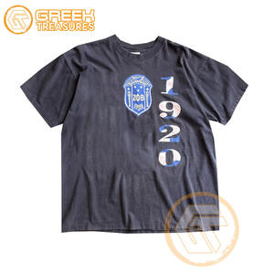 Camiseta de Algodón Transpirable de Alta Calidad Personalizada al por Mayor de Zeta Phi Beta, Ropa de Hermandad para Mujer, Manga Corta - Product Image 1