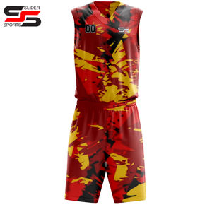 Manufacture Wholesale Factory <b>Stitched</b> Basketball Uniform High Quality Basketball Uniforms - Product Image 5