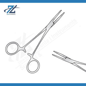 Pince à artère Spencer Wells 152mm droite, mâchoires dentelées, pince hémostatique à joint de boîte Instrument en acier inoxydable de qualité Srgical - Product Image 2