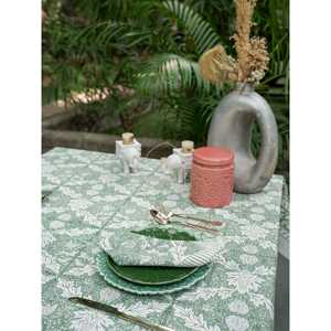 Lujo Impreso Jacquard Sitaron Ki Raat Mantel No tejido Cuadrado Banquete DE BODA Hoteles - Product Image 3