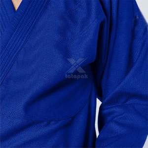 Conjuntos de Kimono de BJJ Unisex de Poliéster y Algodón para Adultos, Artes Marciales, Elástico, Antiencogimiento, Tela de 380g, Logotipo Frontal, Venta al Por Mayor - Product Image 5