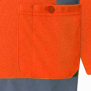 Design Impex T-shirt respirant réfléchissant haute visibilité Chemise de sécurité pour le travail Entrepôt Construction Logo personnalisable - Product Image 3