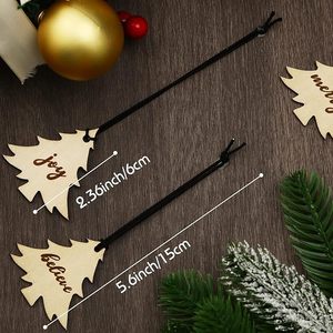 Christmas Napkin Ring X-Mas Tree Napkin Ring <b>Wood</b> <b>Rustic</b> Napkin Ring Buckles for Christmas <b>Dining</b> <b>Table</b> Decoration - Product Image 5