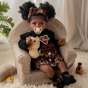 Poupées reborn Babeside de 20 pouces, Celina, petite fille afro-américaine, pour la vente en gros - Product Image 3