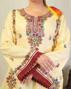 Diseñador bordado Kurtis personalizado impresión algodón mujeres señoras Kurtis con servicio OEM directo de fábrica proveedor señoras - Product Image 6