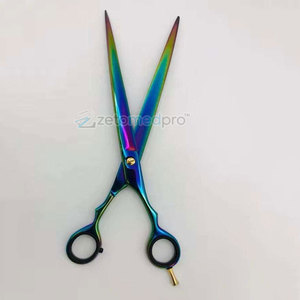 Tijeras de Pelo de Titanio Arcoíris, Tijeras de Corte de Pelo de Titanio Arcoíris Profesionales y Duraderas para Barberos - Product Image 2