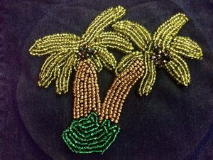 Colgantes de Bisutería con Cuentas de Estilo Bohemio de Moda, Amuleto de Palmera con Cuentas Coloridas Hecho a Mano para Bolsos/Llaves, Accesorio Bohemio - Product Image 6