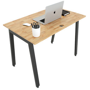 Aton Concept Modern Minimalist 100x60cm Computer <b>Table</b> Office Desk with Assembled Iron Legs HBAT001 for <b>Study</b> or Office Use - Product Image 1