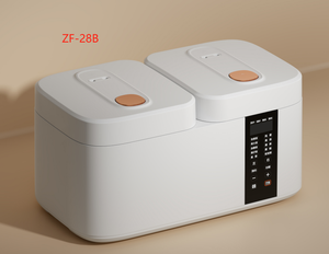 Cuisinière à <span class=keywords><strong>riz</strong></span> électrique 5 litres avec revêtement intérieur en céramique, compatible <span class=keywords><strong>micro</strong></span>-<span class=keywords><strong>ondes</strong></span>, double cuve - Product Image 3