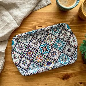 Plateau de service en bois MDF avec revêtement émaillé, design, hôtels et restaurants, articles de cuisine, plateau de table, haute qualité - Product Image 5