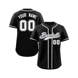 Maillot de baseball bleu roi pour femme, manches courtes, col mandarin, antibactérien, anti-humidité, coupe classique, couleur unie, 100% coton - Product Image 2
