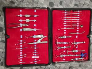 Juego de Instrumentos Quirúrgicos Dentales Manuales BISONS para Implantes y Injertos Óseos, Acero Inoxidable, Certificado CE - Product Image 2