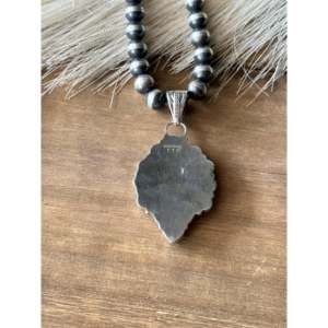 Southwest Handmade Multi Stone Sterling Silver Cluster Pendant Bezel <b>Set</b> - Product Image 5