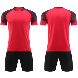 เสื้อเจอร์ซีย์ฟุตบอล2024ใหม่ชุดเสื้อวอร์มสำหรับเด็กชุดเสื้อฟุตบอลของเด็กผู้ชายชุดกีฬาแบบไม่มีลาย - Product Image 3