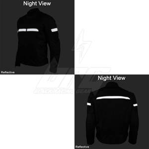 Veste textile moto manches longues de haute qualité Vestes moto textile avec impression de logo personnalisé - Product Image 6