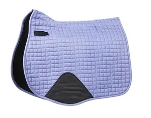 Tapis de selle de cheval en satin de mousse respirante sur mesure de qualité pour une utilisation équestre avec rembourrage doux - Product Image 5