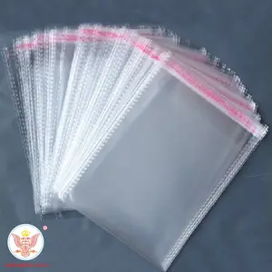 Hot selling products in 2023 self-adhesive transparent PP plastic bags for packaging with cheap price |Song Bang Plastic Factory