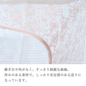 Rose Clear M Size Silla de baño Muebles de baño rosa con aprox. Dimensiones 33W X 24D X 25H cm - Product Image 4