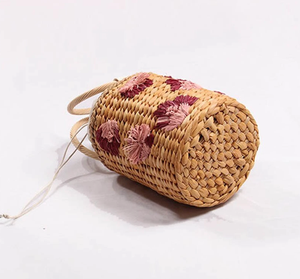 ถุงผักตบชวาทรงถังกลมขนาดเล็ก - Product Image 6