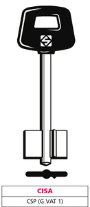 Chiave a Doppia Mappa CSP (G.VAT 1) Cisa - Product Image 1