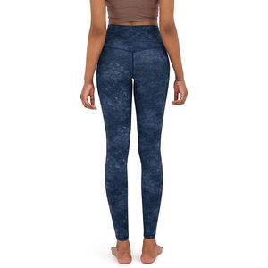 Mallas ajustadas para mujer con sublimación personalizada de diseño más popular en mallas de tamaño adulto de alta calidad - Product Image 4