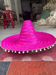 หมวก Sombrero สำหรับวันหยุดด้วยถุงพลาสติกและของตกแต่ง - Product Image 6