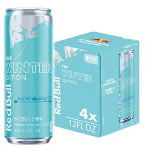 Red Bull Inverno Edição Iced Vanilla <span class=keywords><strong>Berry</strong></span> Bebida Energética 4pk 12oz Can - Product Image 3