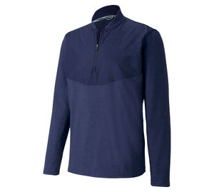 Men's Regular Fit 1/4 <b>Zip</b> Stand Collar Hoodie 100% Polyester Sweatshirt <b>Zip</b> Closure with Kangaroo Pocket for Winter OEM Service - Product Image 3