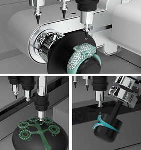 Tự động Zirconia sáp thiết lập máy cho kim cương đồ trang sức công cụ & thiết bị nhà Máy Giá - Product Image 3