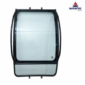 Pare-brise moyen en acier pour pousse-pousse à batterie, taille: 730mm x 770mm - Product Image 2