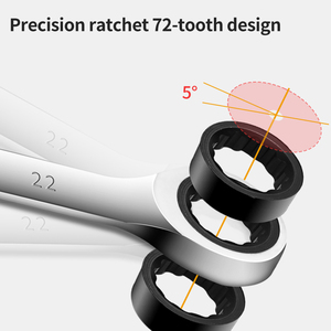 Tùy Chỉnh Công Nghiệp Inch Đôi Đầu CR-V Kết Hợp Cờ Lê Thiết Lập Cờ Lê Cờ Lê Thiết Lập Công Cụ Tay Ratchet Cờ Lê - Product Image 3