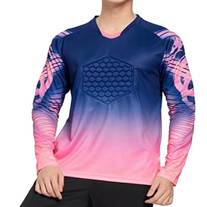 WholesalesCustom MenYouth Soccer personalizado Fldy Men's Boys Codo acolchado Gladiador Portero JerseyLong Sleeve GoalieShirtFootball - Product Image 3