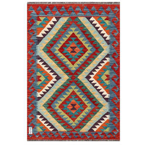 พรมกิลิม ไมมาณา อัฟกานิสถาน ขนาด 117 x 78 ซม. ของตกแต่งผนัง - Product Image 1