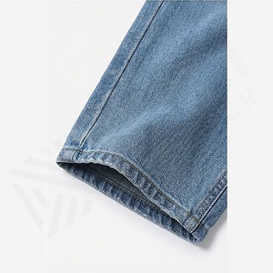 Pantalones Vaqueros de Mezclilla para Hombre, Estilo Vintage, de Alta Calidad, Corte Holgado, Rectos, Anchos, Personalizados al por Mayor - Product Image 6