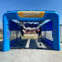 Nouveau Système de Lavage de Voiture Robotisé Sans Contact Dass 360 Haute Pression 50000W de Qualité Supérieure, Garantie 2 Ans pour Services de Lavage Automobile (Gaz)