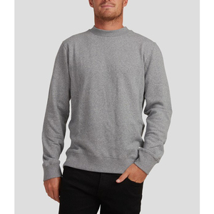 2025 sweat ras du cou pull uni sweats à capuche personnaliser hommes avec impression et broderie Logos prix bon marché - Product Image 5
