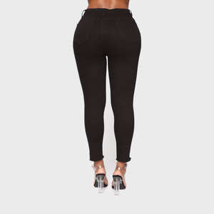 Fashion Slim Classic Basic Denim Skinny <b>Jeans</b> <b>Women</b> High Waist <b>Jeans</b> Tights Pencil Pants <b>Stretch</b> <b>Women</b> <b>Jeans</b> - Product Image 4