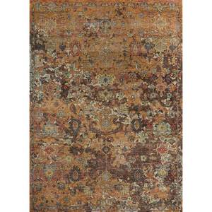 พรมขนสัตว์ถักมือ Erbe สีเบจและสีน้ำตาล ลายเหรียญตรา สำหรับตกแต่งห้องนั่งเล่นในบ้าน-Jaipur ZA GS-1013 - Product Image 1