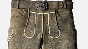 Short bavarois Ledhosen Oktoberfest Lederhosen pour hommes Design personnalisé Dernier pantalon bavarois allemand - Product Image 2