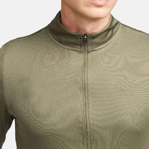 Chándal de cuello levantado para hombre, ropa deportiva de entrenamiento para trotar, con logotipo personalizado, venta al por mayor - Product Image 4