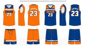 Jersey Basket Jala Kustom Pria Baru Kaus Basket Reversibel dengan Angka - Product Image 5