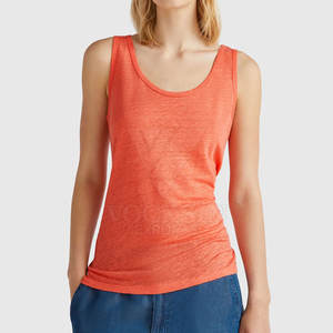 Camiseta sin Mangas para Mujer, Venta Directa de Fábrica, Camiseta sin Mangas de Alta Calidad para Gimnasio, Ejercicio y Fitness - Product Image 4