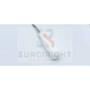 Precio de fábrica: Cureta manual de revisión con mango blanco y vástago curvo de 12.6, aprobada por CE e ISO, de Surgiright Instruments - Product Image 5