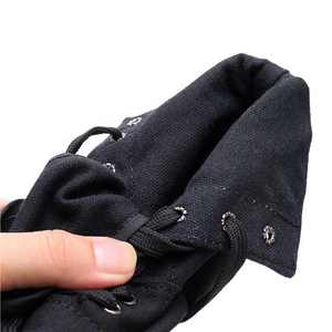 Zapatillas de Ballet Rojas con Cordones, de Caña Alta, Suela Suave, de Cuero Charol/Piel Sintética y Lona, para Práctica de Danza, para Hombres y Mujeres Adultos - Product Image 2