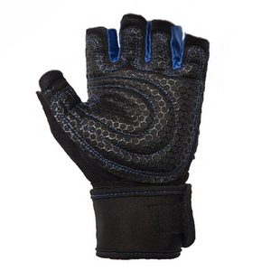Gants de musculation en cuir synthétique sur mesure avec service OEM Gants de musculation pour poignet Gants d'entraînement croisé fabriqués au Pakistan - Product Image 4