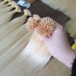 Extension de cheveux i-tip, bon marché 10kg, couleur Blonde, avec le meilleur prix de gros de l'usine - Product Image 1