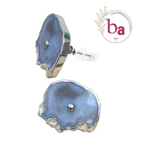 Finition argentée bleu ciel bricolage Agate industrielle chambre Villa placard bouton haute qualité meubles armoire porte tiroir tirer poignée - Product Image 1